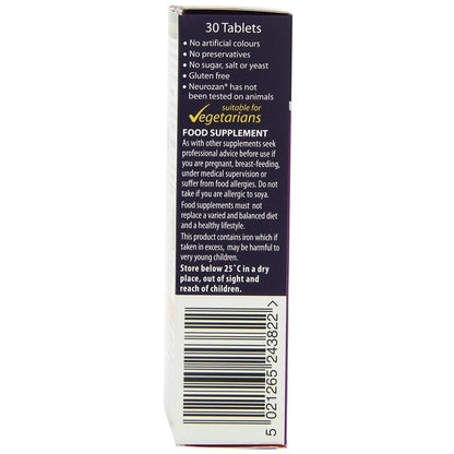 Vitabiotics Neurozan (30 Tablets) X 2 Twin Deal Pack 30Tabs VitabioticsBuy Supplements Australia