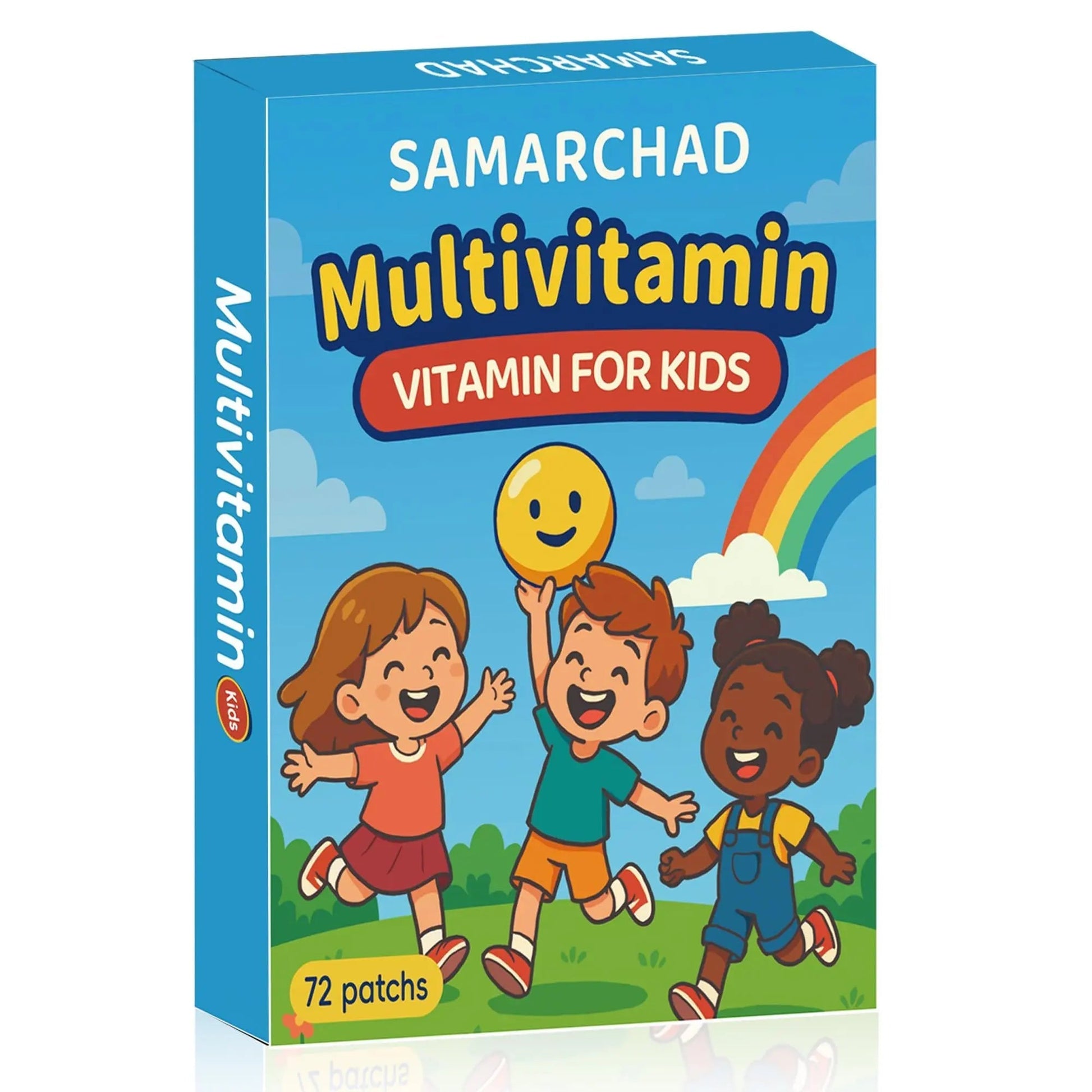 SAMARCHAD Kids Multivitamin Patches Daily Vitamin Patch for Children Natural, Sugar-Free No Swallowing Immune & Growth Support SAMARCHADBuy Supplements Australia
