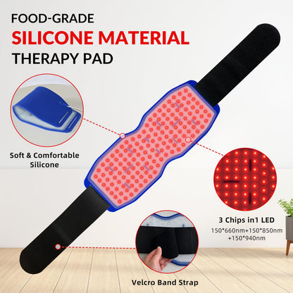 Yoveck Red Light Therapy Belt, Silicone Red Light Therapy Pad Near Infrared Light Therapy YoveckBuy Supplements Australia