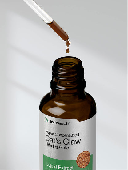 Cats Claw Herb Extract Tincture | 2 Fl Oz | Alcohol Free | Vegetarian, Non-GMO, Gluten HorbäachBuy Supplements Australia