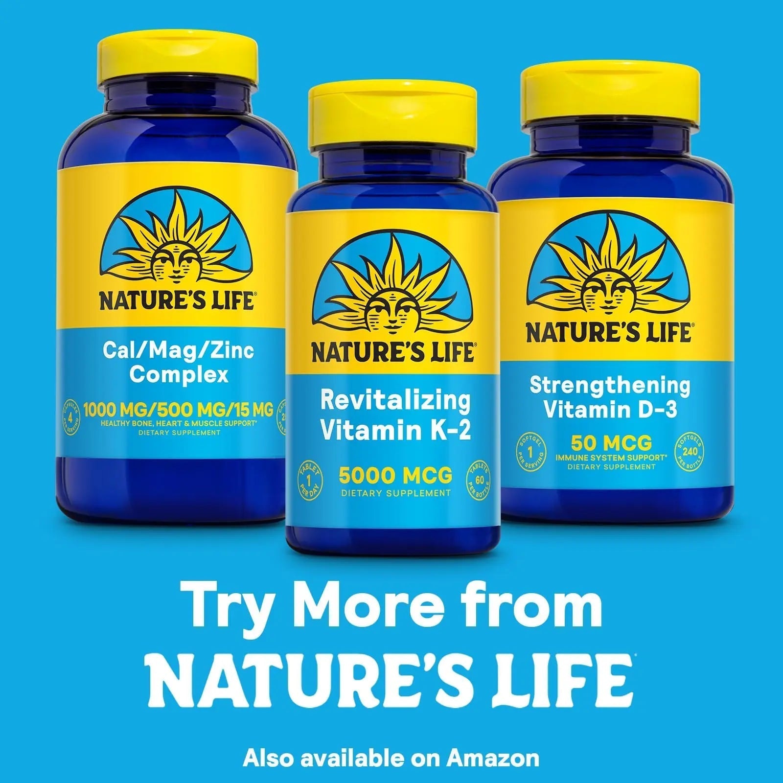 Nature's Life Revitalizing Vitamin K2 - Bone Health, Artery and Heart Health Support - High Potency Vitamin K Supplement as Vitamin K2 MK4 Nature's LifeBuy Supplements Australia