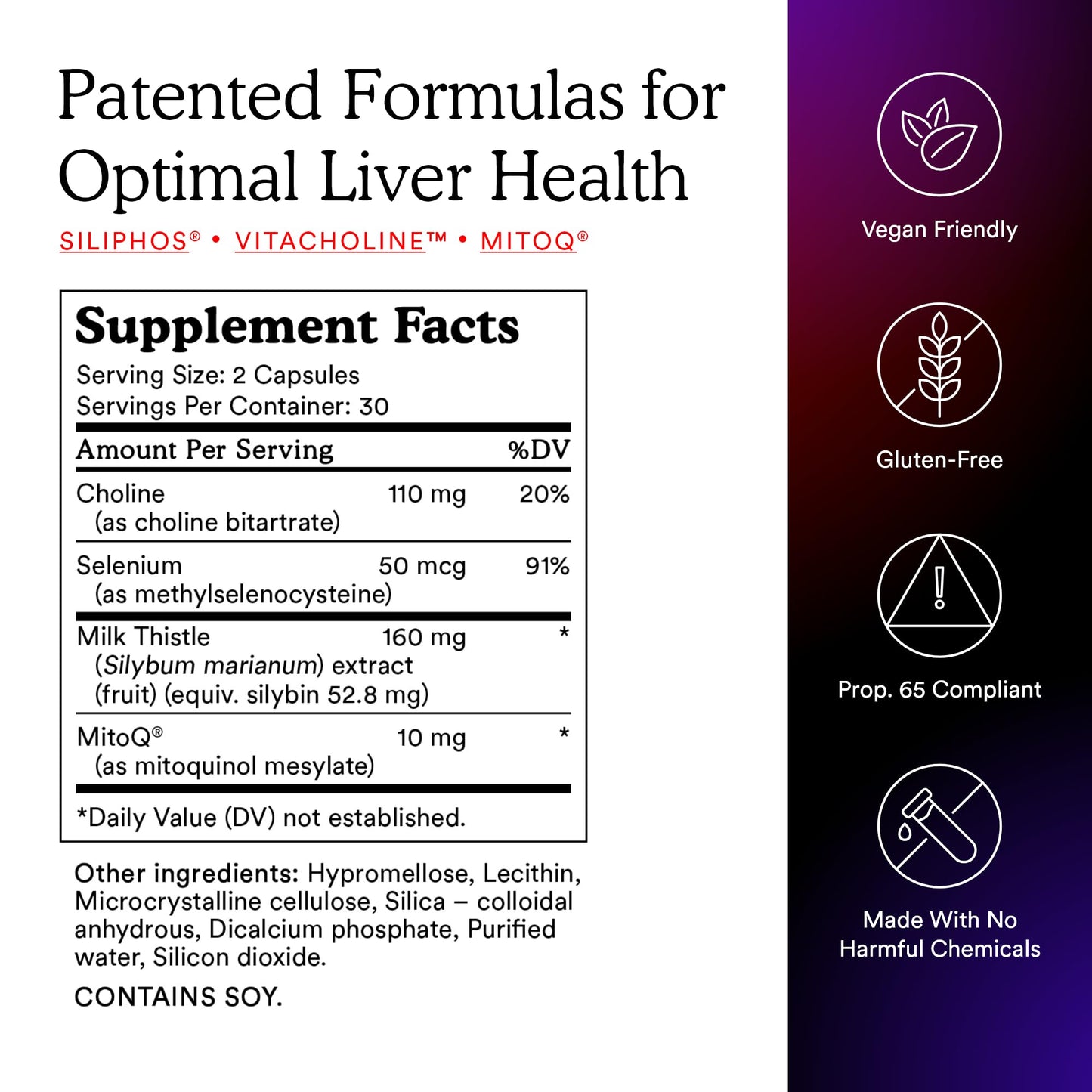 MitoQ +Liver – Advanced Liver Supplement with Highly Bioavailable Milk Thistle, Choline, Selenium Mitoquinol – Supports Metabolism, Body’s Natural Detoxification & Liver Health – 60 Capsules MitoQBuy Supplements Australia