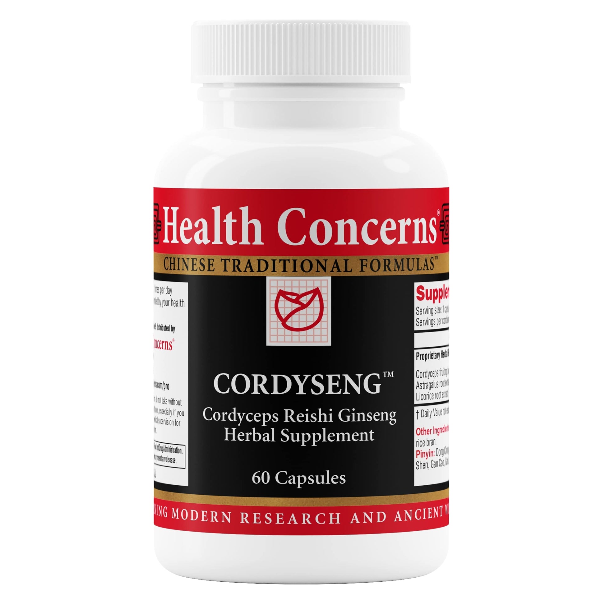 Health Concerns CordySeng – Immune System Support Supplement – Cordyceps Reishi Ginseng Astragalus Adaptogen Blend – Traditional Chinese Medicine – Respiratory & Energy Support – 60 Capsules Health ConcernsBuy Supplements Australia