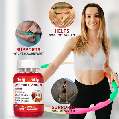 Apple Cider Vinegar Gummies Keto ACV Gummies for Weight Loss and Belly Fat Tary NallyBuy Supplements Australia