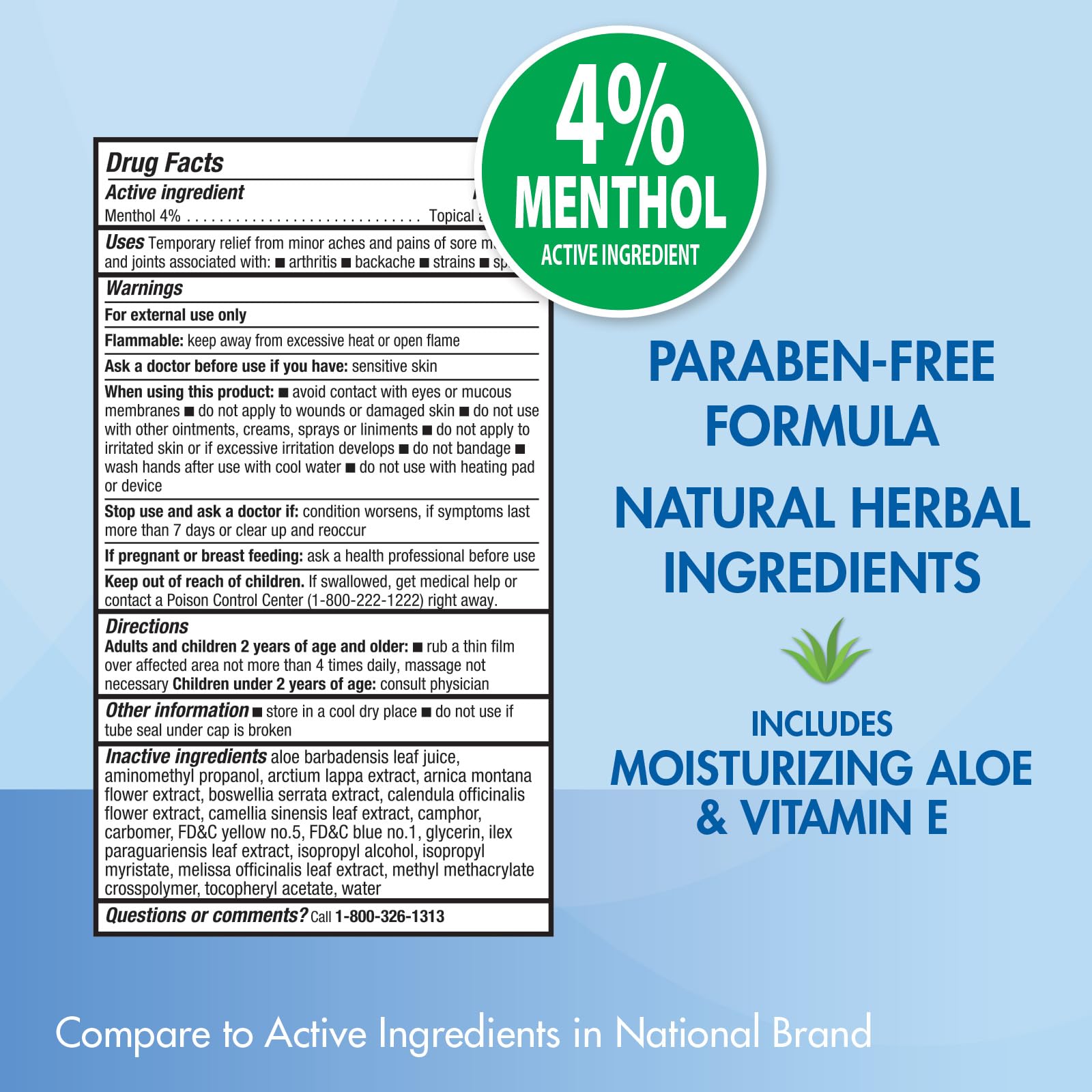 HealthWise Soothing Cold Therapy Gel | 4% Menthol | Vanishing Scent | 3.0 Oz | Arthritis Pain Relief | Topical Analgesic HealthWiseBuy Supplements Australia