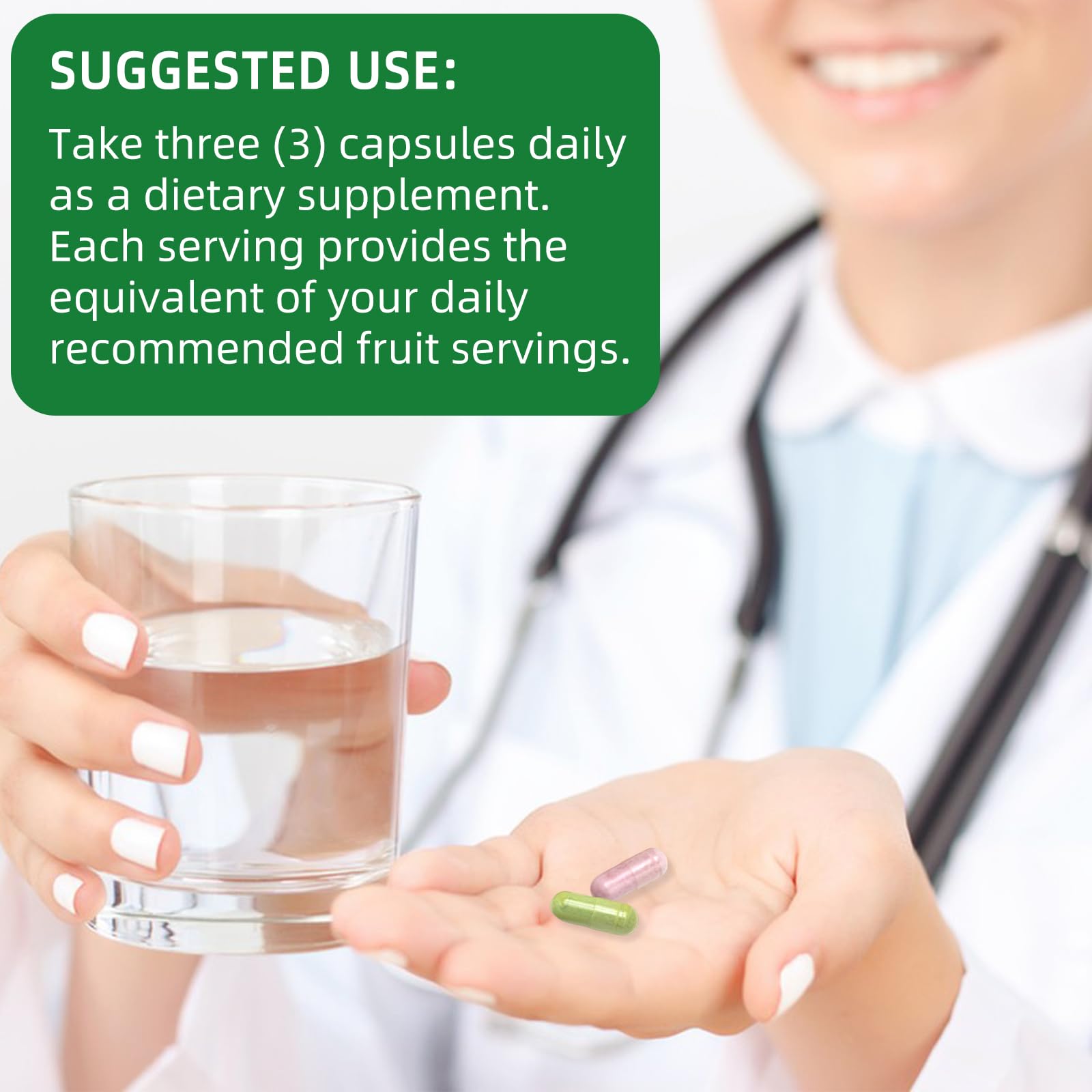 Ruduwu Fruit Capsules - 100% Whole Natural Fruits Supplements - Vitamins Supplement Dietary Nutritional Balance,Whole Food Supplement Ingredients Blended Vitamin & Mineral RuduwuBuy Supplements Australia