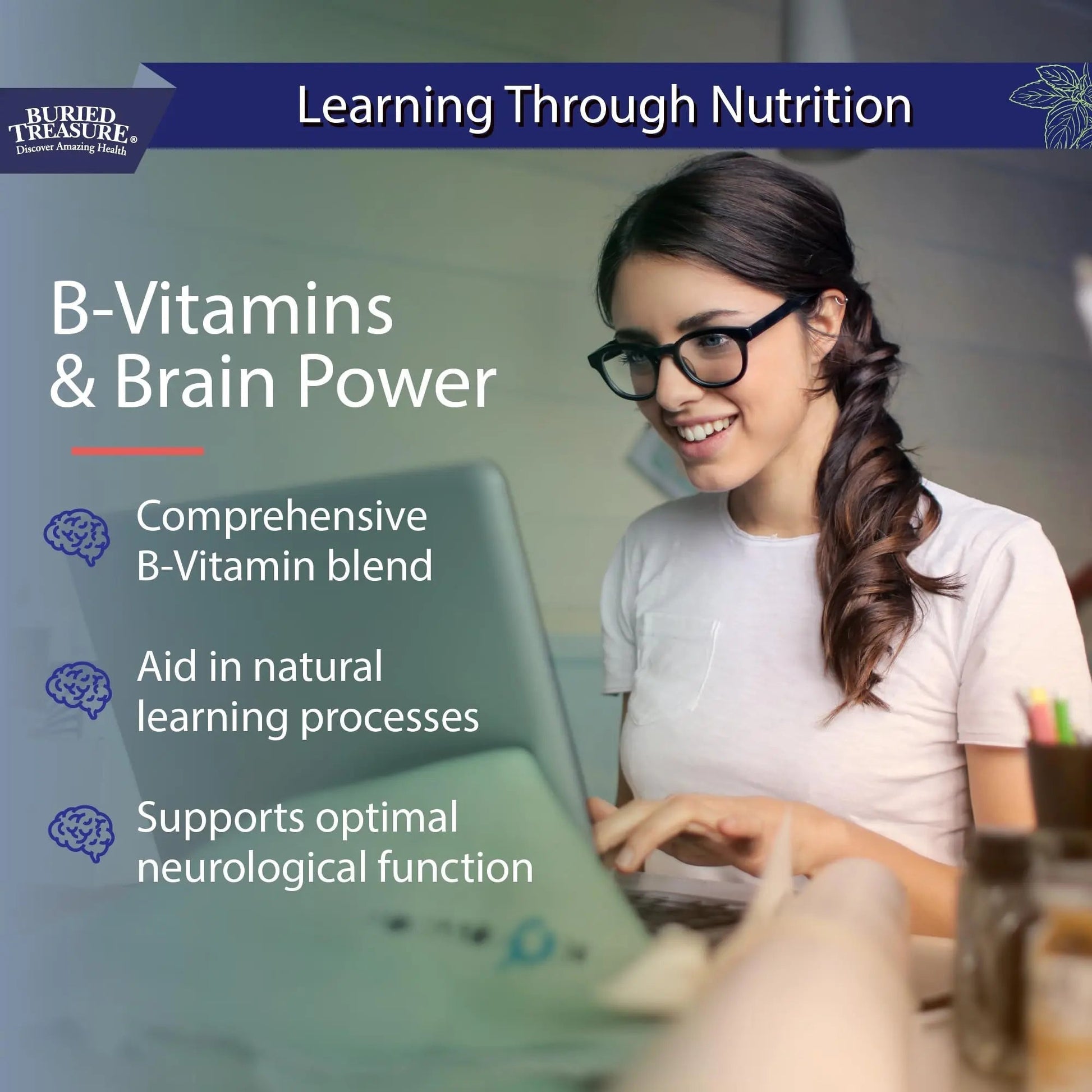 Buried Treasure Neuro Nectar Memory and Mental Focus Supplement 16 oz Buried TreasureBuy Supplements Australia