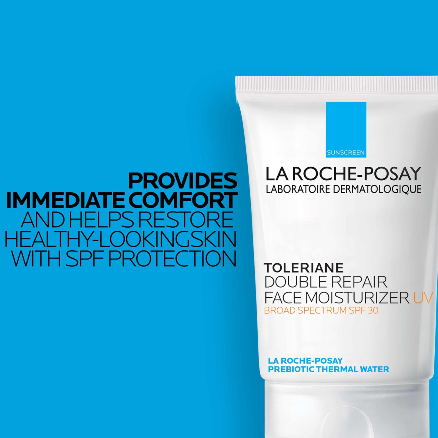 La Roche-Posay Toleriane Double Repair UV SPF Moisturizer for Face, Daily Facial Moisturizer with Sunscreen SPF 30