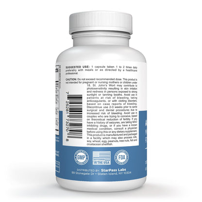 StarPass Labs Advanced Memory Formula Extreme Brain Booster, Brain Supplement for Memory, Focus and Mental Performance, Memory Vitamins for Better Brain Health 180 Capsules (3 Pack) StarPass LabsBuy Supplements Australia