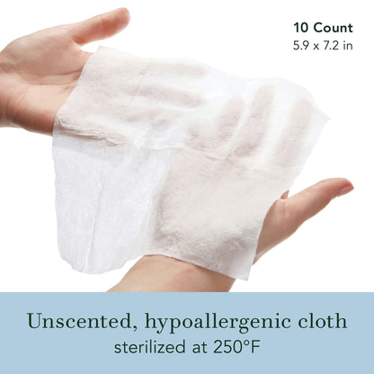 Rael Body Wipes, Organic Cotton Wipes for Women - Unscented Body Wipes, Individually Wrapped RaelBuy Supplements Australia