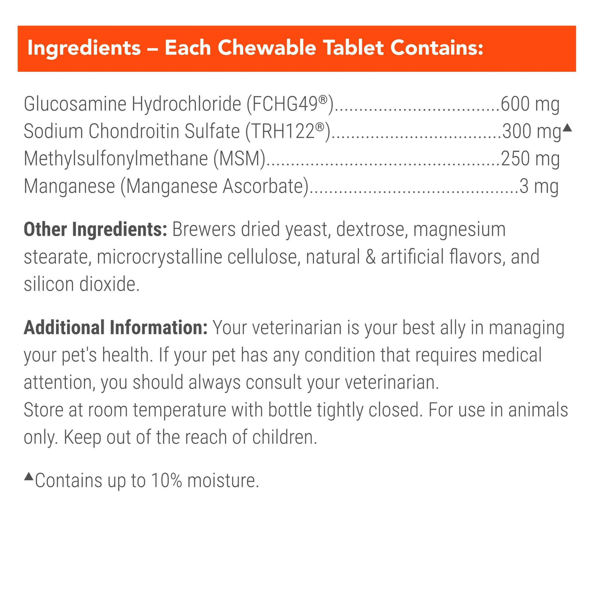 Nutramax Laboratories Cosequin Maximum Strength Joint Health Supplement for Dogs - With Glucosamine, Chondroitin, and MSM, 2 Pack, 264 Total Chewable Tablets Nutramax LaboratoriesBuy Supplements Australia