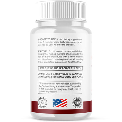 Glyco Thrive Capsules, Official GlycoThrive Glycogen Support Pills with All Natural Ingredients, Advanced Formula Health Supplement with Max Strength Premium Vitamins for Women & Men (60 Capsules) SyvorBuy Supplements Australia