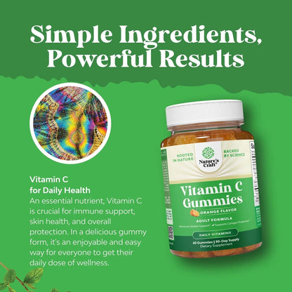 Bundle of Multivitamin Gummies for Adults - Vitamin Gummy for Energy and Immunity - Halal and Chewable Vitamin C Gummies for Adults Natures CraftBuy Supplements Australia