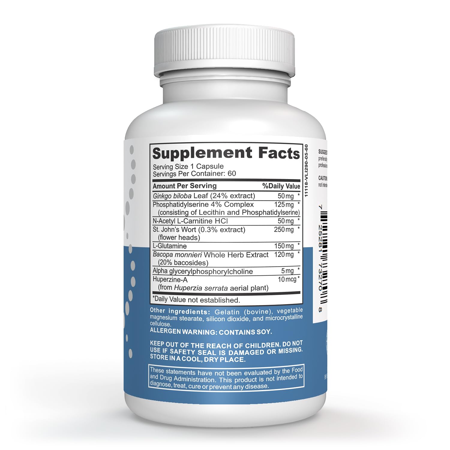 StarPass Labs Advanced Memory Formula Extreme Brain Booster, Brain Supplement for Memory, Focus and Mental Performance, Memory Vitamins for Better Brain Health 180 Capsules (3 Pack) StarPass LabsBuy Supplements Australia