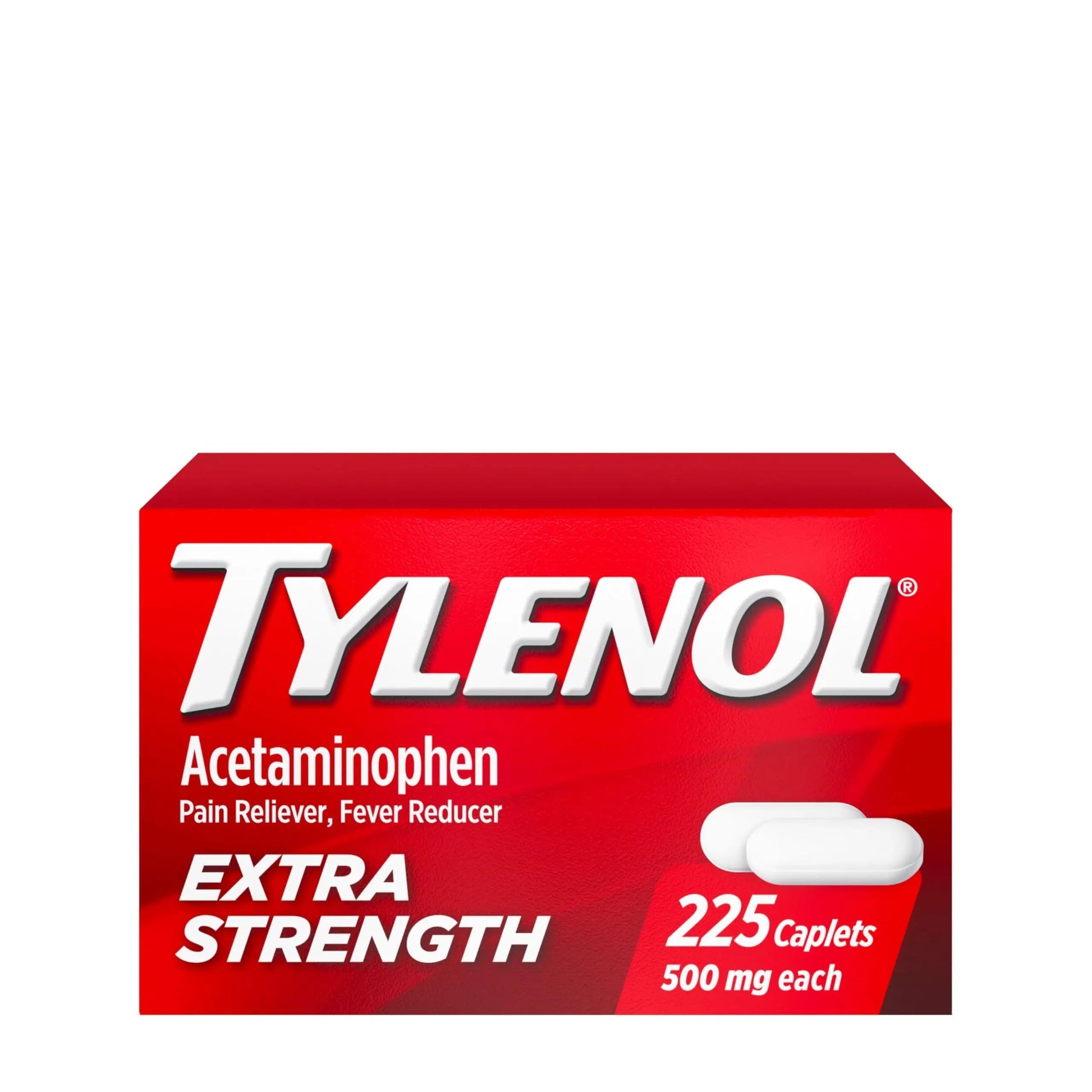 Tylenol Extra Strength Acetaminophen 500 mg Caplets, Fast, Strong Pain Relief, Fever Reducer, Pills for Headache, Backache, Toothache, Minor Arthritis & Menstrual Cramps, Value Size, 225 Count TylenolBuy Supplements Australia