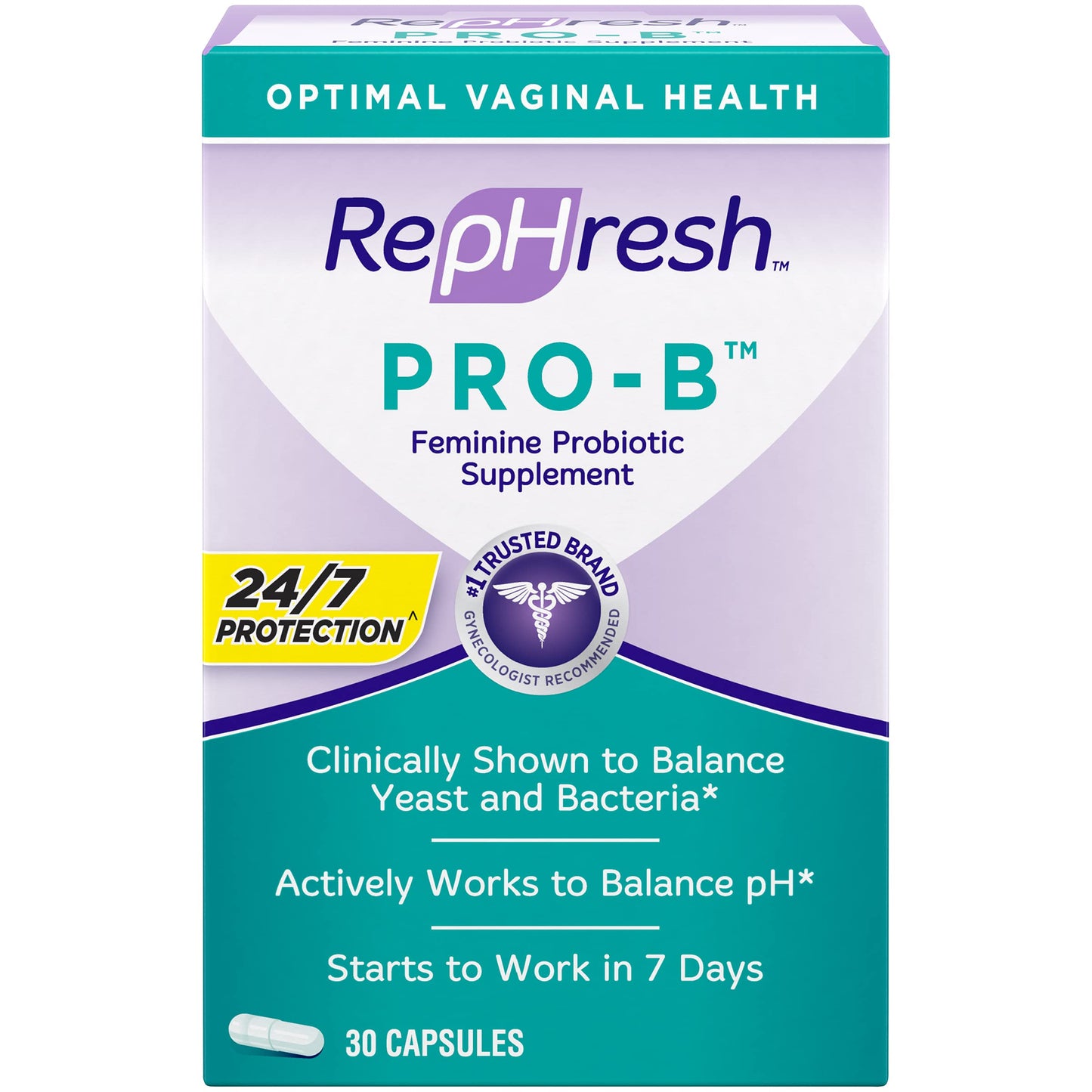 RepHresh Pro-B Probiotic Feminine Supplement RephreshBuy Supplements Australia