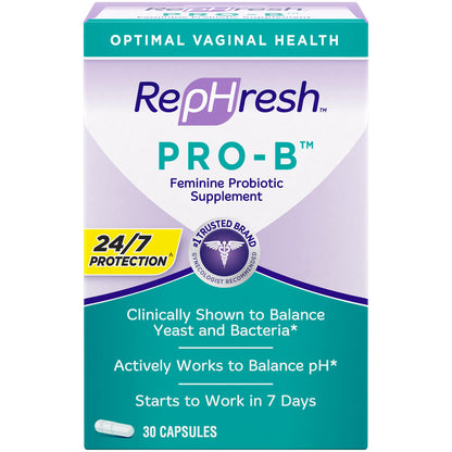 RepHresh Pro-B Probiotic Feminine Supplement RephreshBuy Supplements Australia