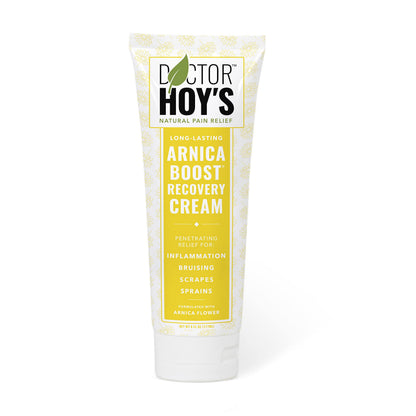 DOCTOR HOY'S Natural Arnica Boost Recovery Cream, Bruise and Muscle Pain Relief Cream, Topical Homeopathic Formula with Arnica Montana for Rapid Bruise Relief (6 Fl Oz) DOCTOR HOY'SBuy Supplements Australia