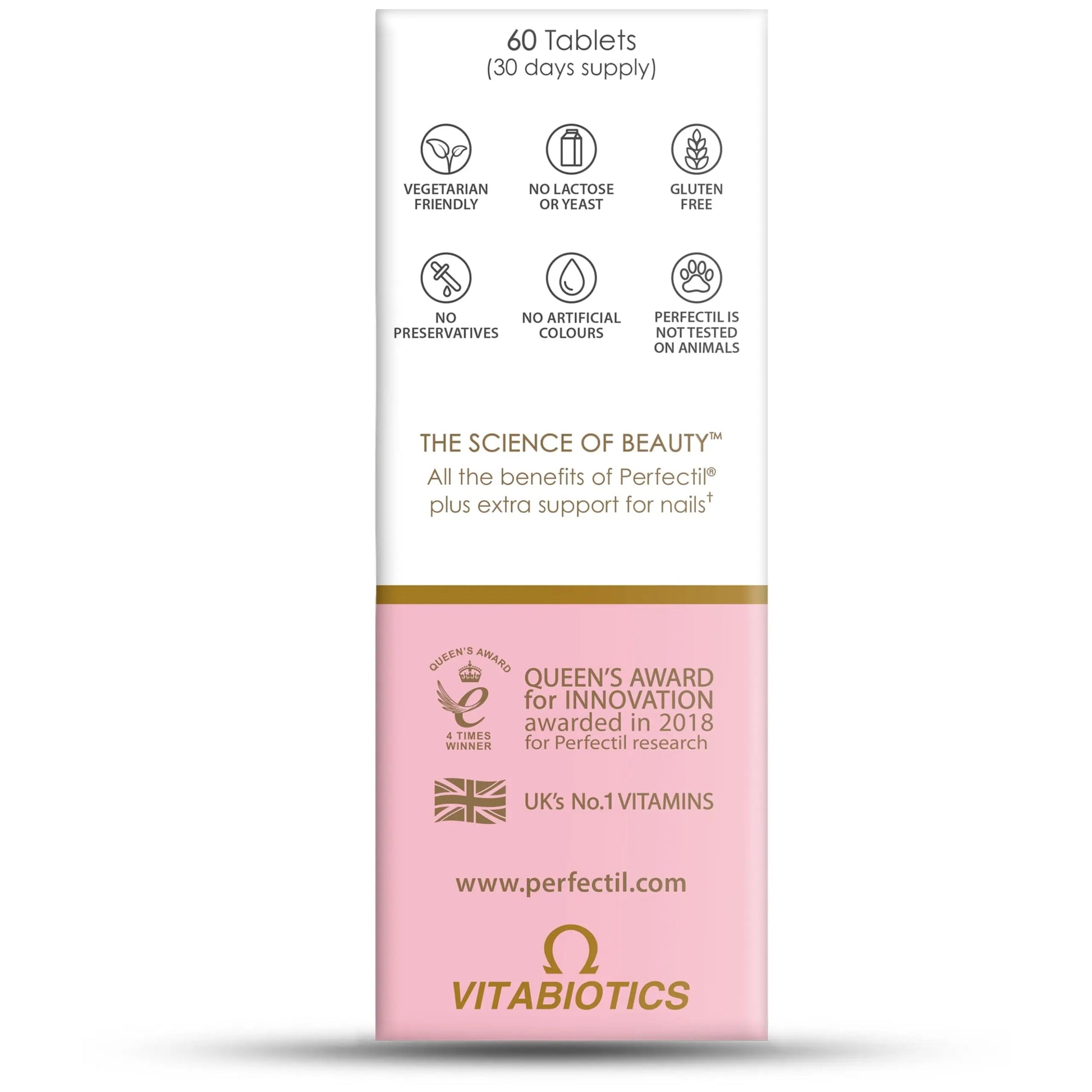 Vitabiotics - Perfectil - Plus Nails Extra Support - 60 Tablets PerfectilBuy Supplements Australia