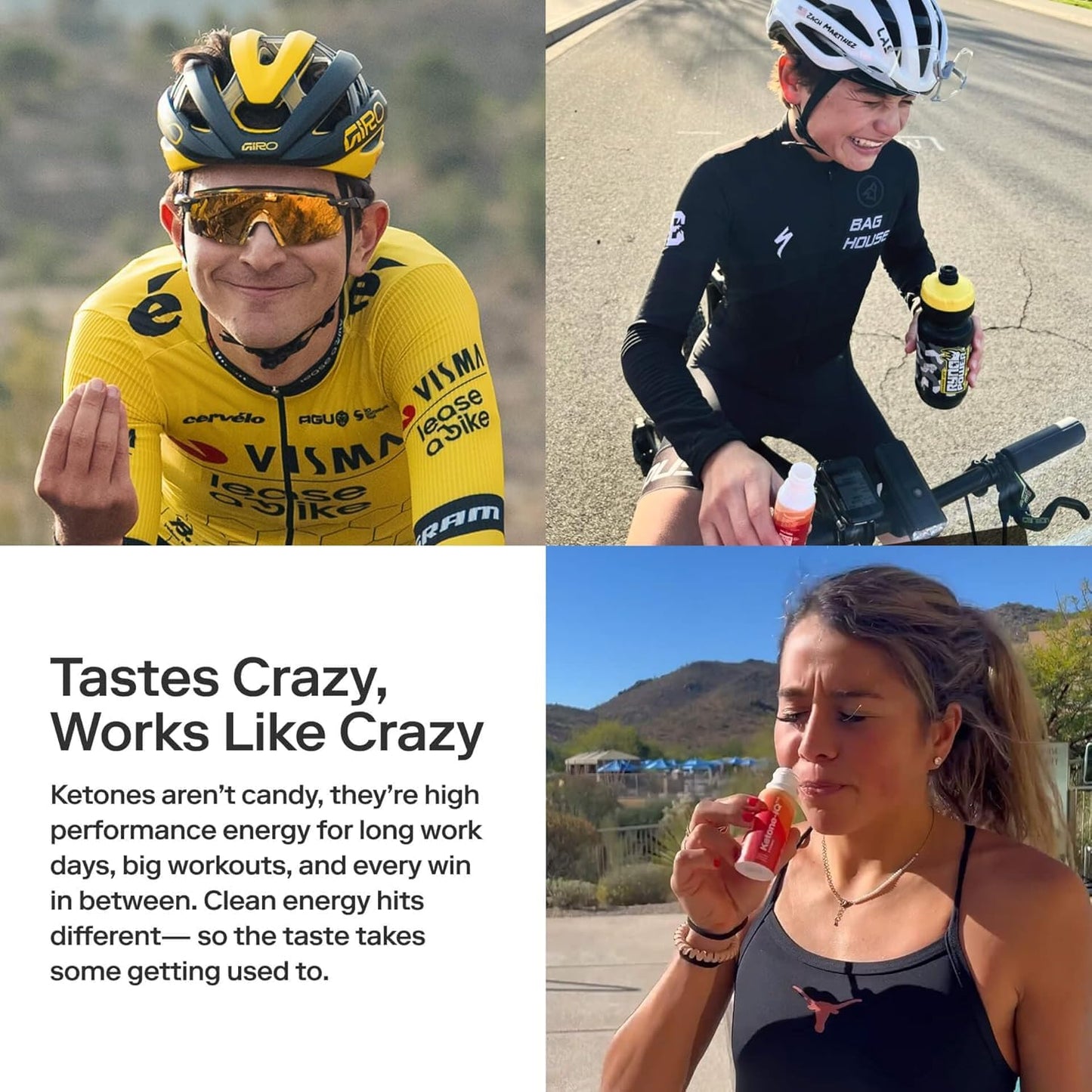 Ketone-IQ Caffeine Performance Energy Shots – Clean Energy for Focus & Endurance, 5g Ketones, 100mg Green Tea Caffeine, B Vitamins, 12 Pack (Grape) Ketone-IQBuy Supplements Australia