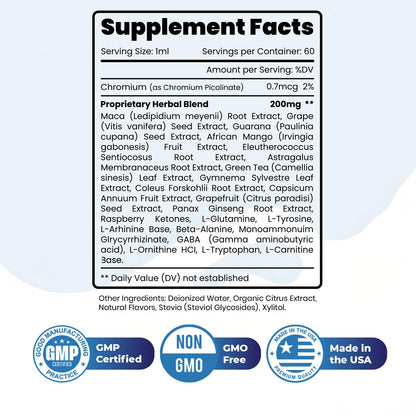 Hidragenix – Natural Herbal Supplement with Maca, Green Tea, Grape Seed & More – Non-GMO, 60 Servings – Manufactured in the USA, 2 FL.OZ, 60ml - 1 Month Supply Nature’s NutriWaveBuy Supplements Australia
