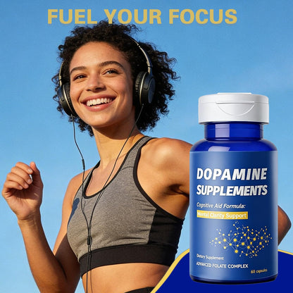 Dopamine Brain Supplement with L-Tyrosine 650mg | Cognitive Function, Focus & Mood Support | Neurotransmitter & Mental Energy Booster | 60 Capsules FW ZONEBuy Supplements Australia