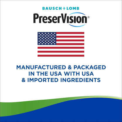 PreserVision AREDS 2 Eye Vitamin & Mineral Supplement with OCUSorb, 120 Vegan Soft Gels, Contains Lutein, Zeaxanthin, Vitamin C & E, Zinc, & Copper, Eye Health Supplements for Adults PreserVisionBuy Supplements Australia