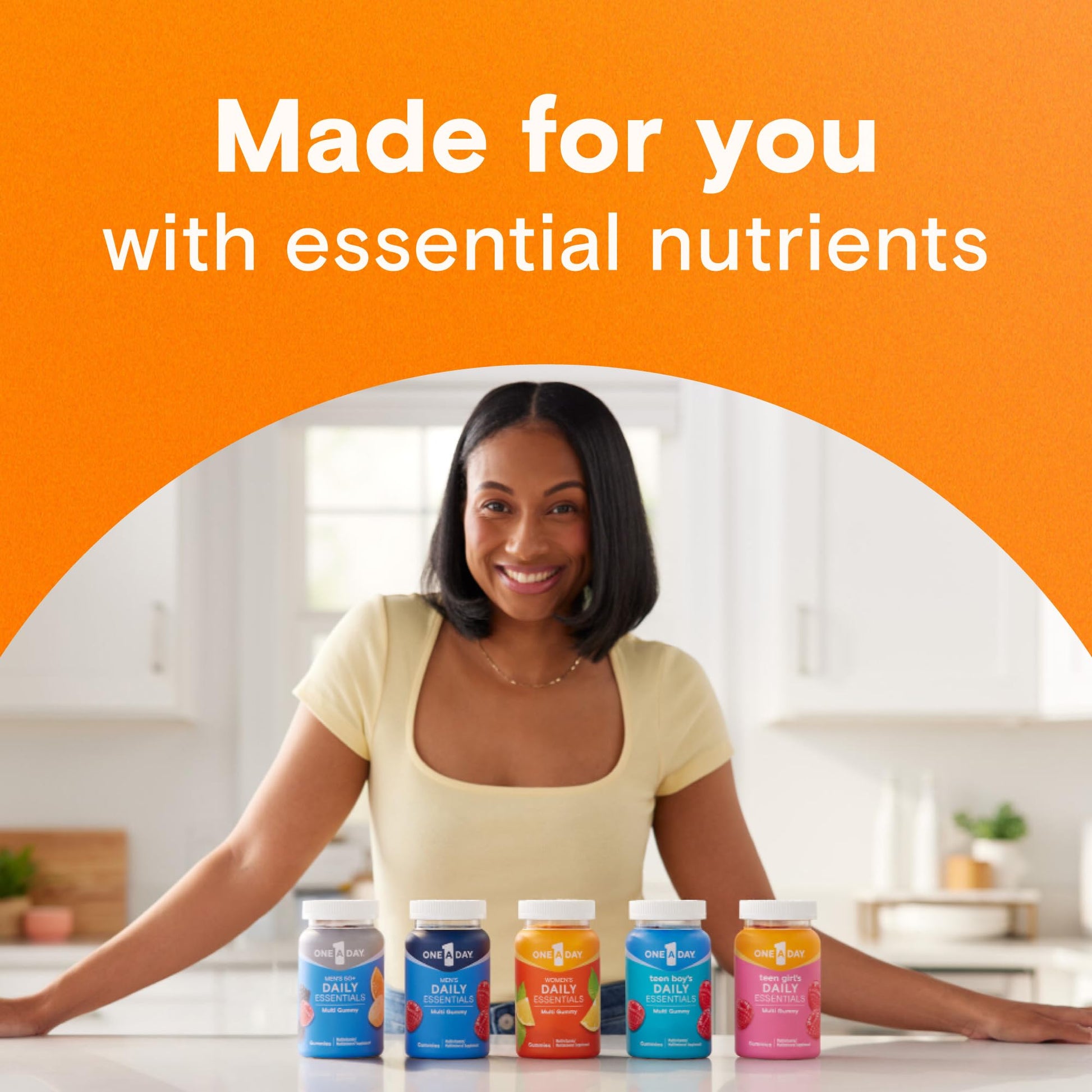 One A Day Teen Girl’s Daily Essentials Multivitamin Gummies, Teen Girl Multivitamins with Biotin, Vitamin B12 and B6, Vitamin C ONE A DAYBuy Supplements Australia