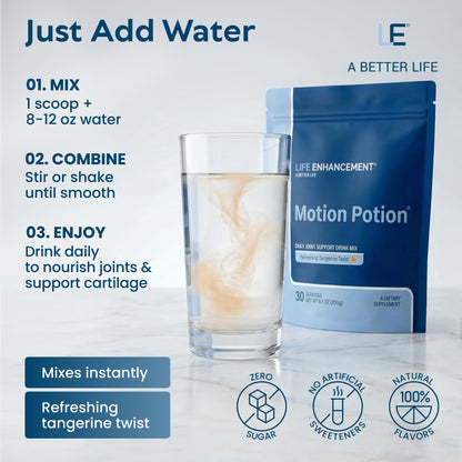 Life Enhancement Motion Potion Joint Support Drink Supplement Life EnhancementBuy Supplements Australia
