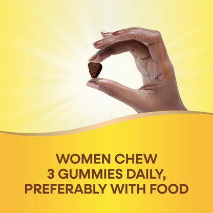 Nature’s Way Alive! Premium Women’s Gummy Multivitamin, Supports Energy Metabolism, Muscle Function*, B-Vitamins, Grape, Cherry, & Blueberry-Acai Flavored, 75 Gummies Nature's WayBuy Supplements Australia
