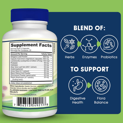 Candida Cleanse Support and Detox with Natural Herbs, probiotics and Oregano Oil Horizon SupplementsBuy Supplements Australia
