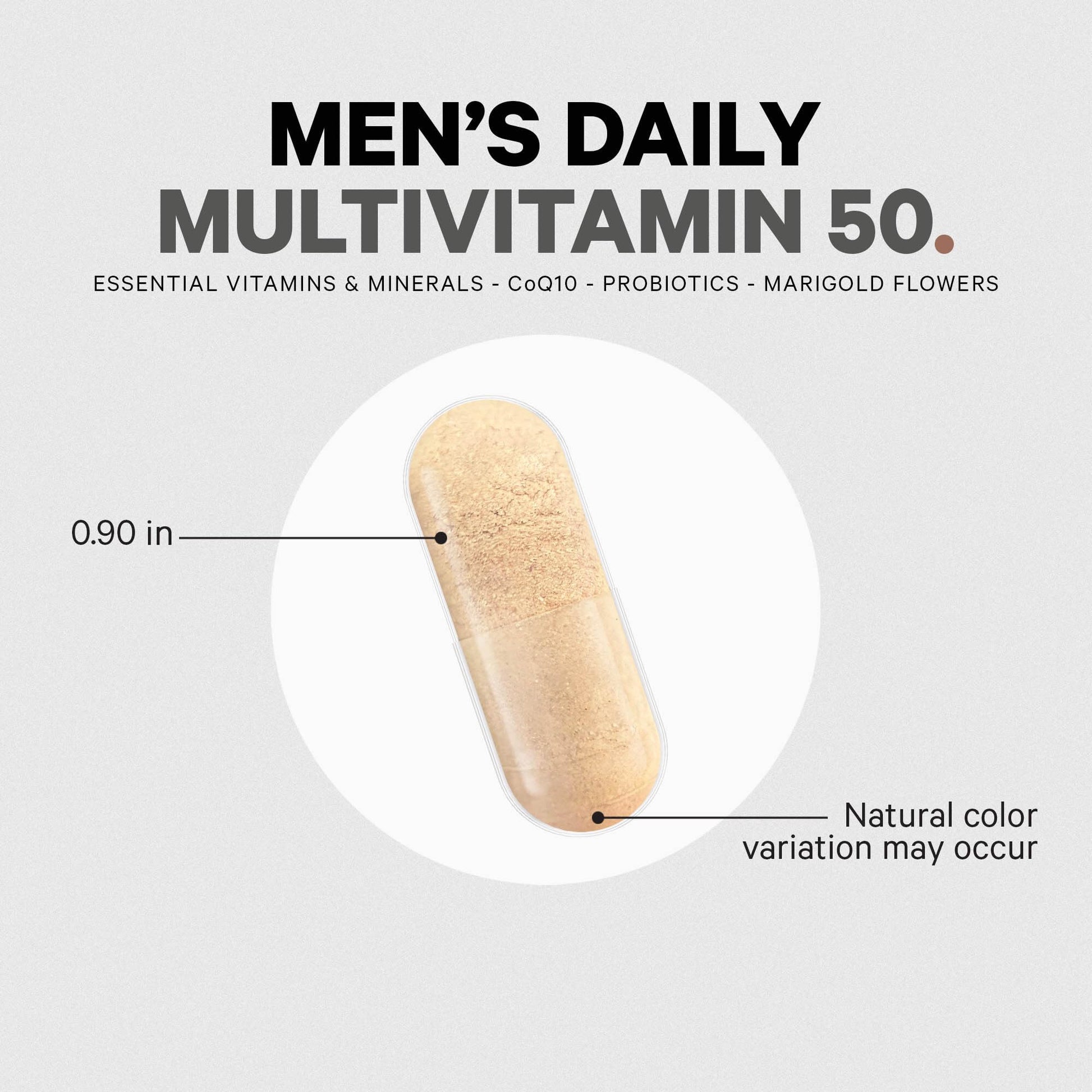 Codeage Men's Multivitamin 50 - Essential Vitamins & Minerals for Men Over 50 - Daily Multivitamins for Men Supplement - Vitamin A, C, D3, E, B6, B1, CoQ10, Probiotics, Lutein - Non-GMO - 30 Capsules CodeageBuy Supplements Australia