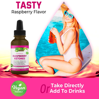 Weight Loss Perfect Keto Raspberry Ketone Drops, Appetite Suppressant Fat Burner LEAN NutraceuticalsBuy Supplements Australia