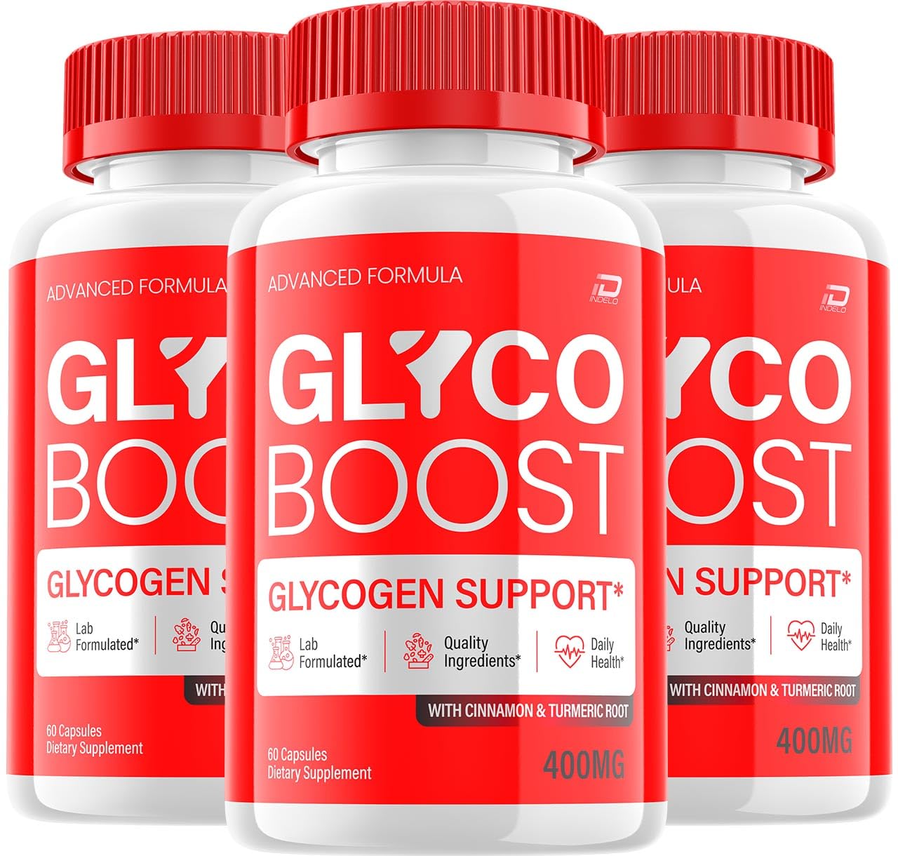 Glyco Boost Capsules – GlycoBoost Advanced Supplement, All Natural Formula to Maintain Healthy Levels, Maximum Strength Formula, Glyco Boost Pills Reviews (3 Pack - 180 Capsules) IndeloBuy Supplements Australia