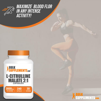BULKSUPPLEMENTS.COM L-Citrulline Malate Capsules - Citrulline Malate 3000mg BULKSUPPLEMENTS.COMBuy Supplements Australia