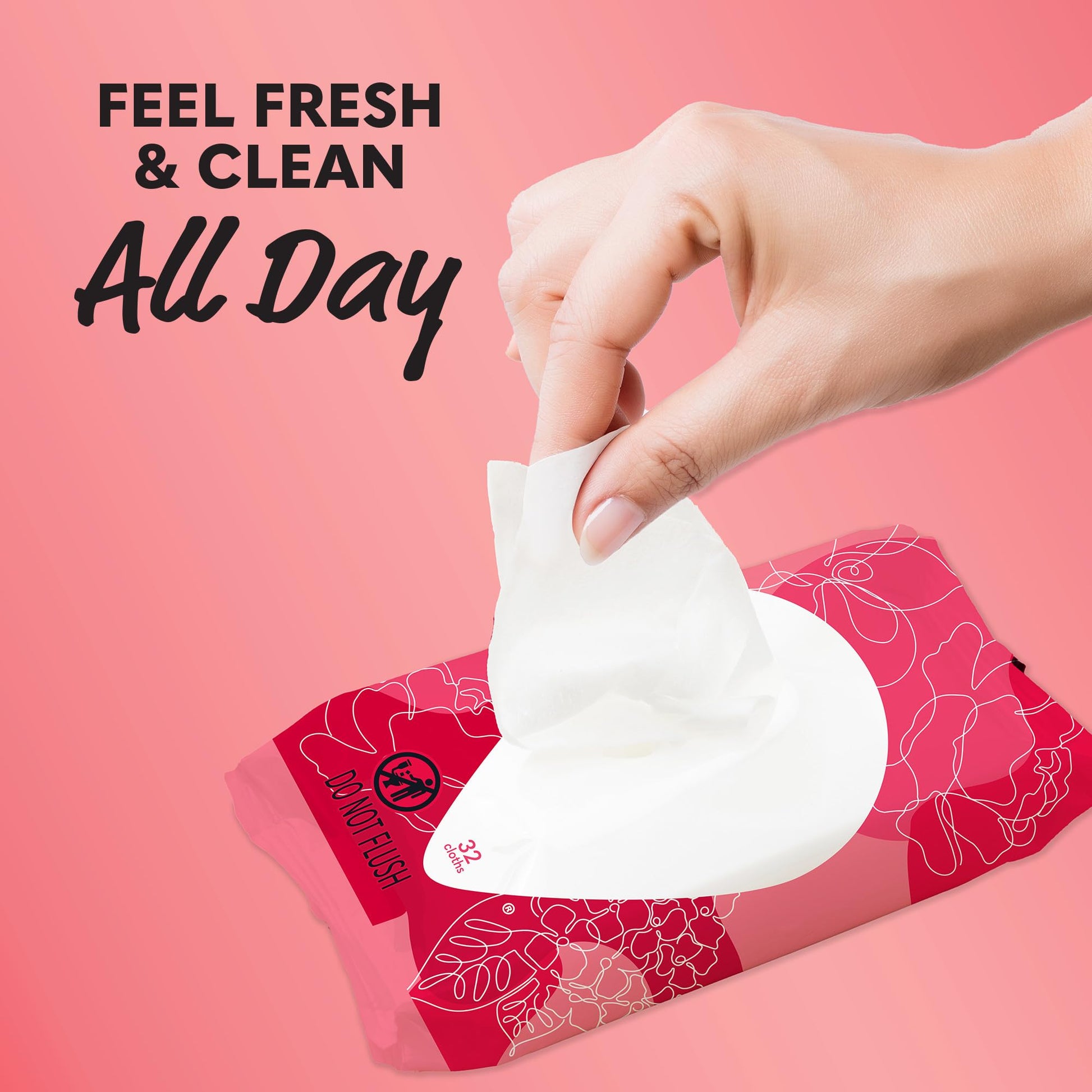 Summer's Eve Blissful Escape Daily Refreshing Feminine Wipes, Removes Odor, pH balanced, 32 Count Summer's EveBuy Supplements Australia
