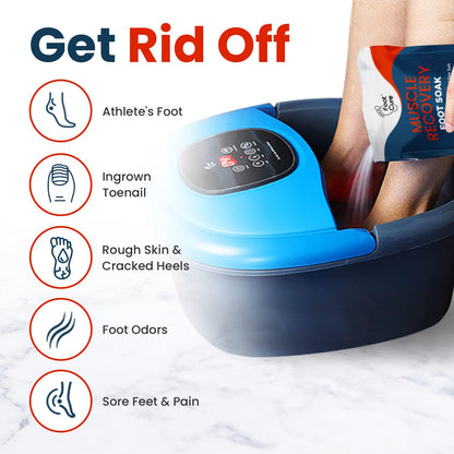 Muscle Relief Foot Soak with Epsom Salts - All Natural Salts for Post Workout Recovery FOOT CUREBuy Supplements Australia