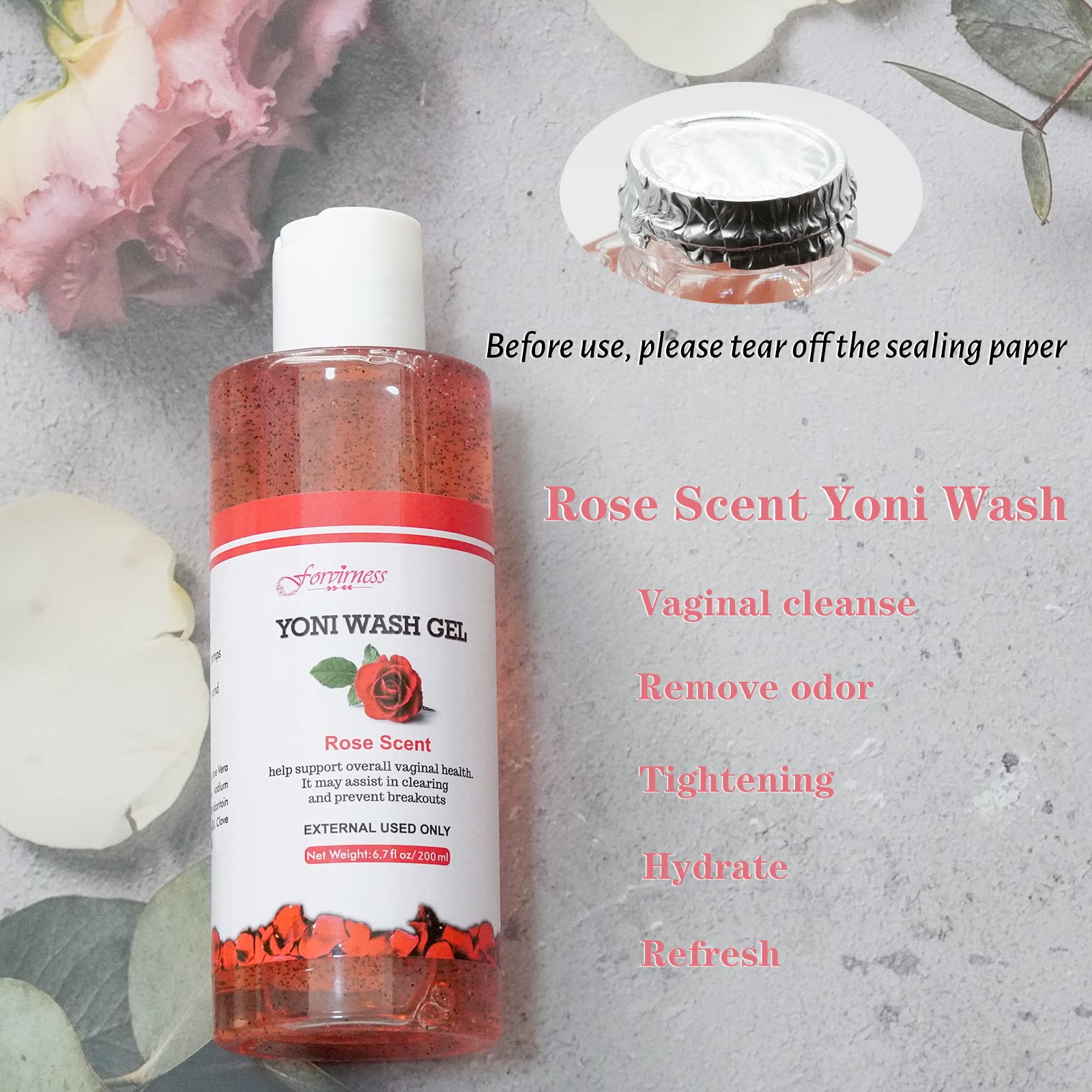 forvirness Feminine Wash & Natural Yoni Oil Set, Vaginal Wash with Cleaning Factor - Remove Odor forvirnessBuy Supplements Australia