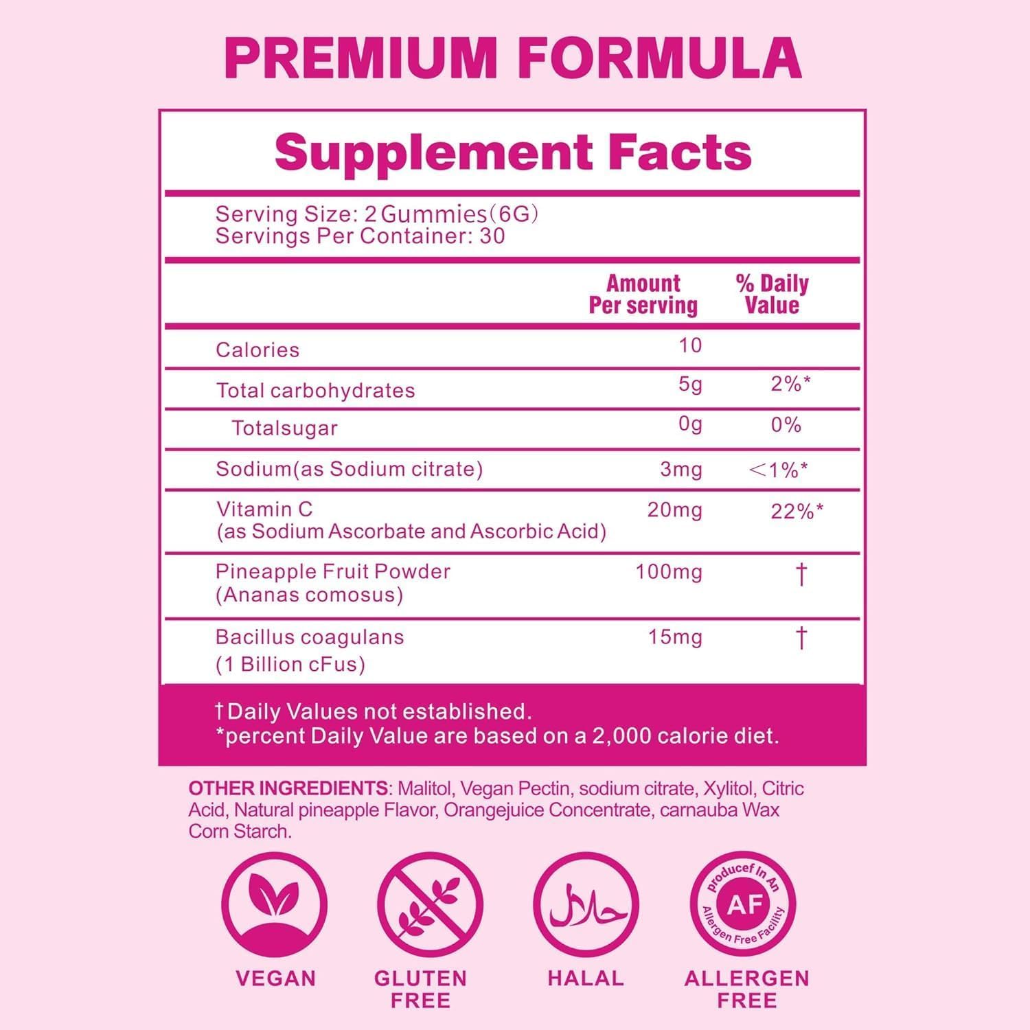Shytrouy Premium Feminine Balance Gummies for Women, Vaginal Probiotics - pH Balance & Immune Defense Support for Feminine Health, Hawaiian Pineapple Flavor - 60 Count ShytrouyBuy Supplements Australia