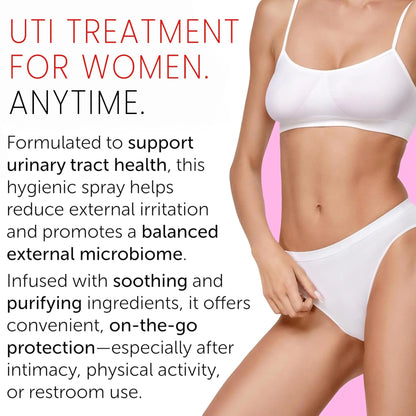 Feminine Spray | UTI Treatment for Women | UTI Defense & Intimate Odor Control | Daily Feminine Hygiene Spray | Eliminate Harmful Bacteria | Gentle, Safe, Travel-Friendly & pH-Balanced | 5.1 fl oz Terramed Just Think ComfortBuy Supplements Australia