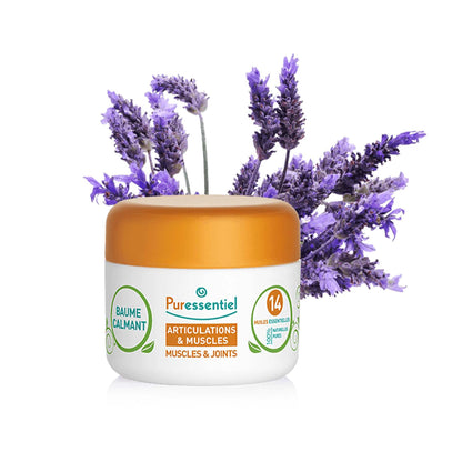 Puressentiel Muscle and Joints Balm - Essential Oil and Shea Butter Balm for Back and Neck Massage - Dye-Free, No Preservatives - 1.01 oz PuressentielBuy Supplements Australia