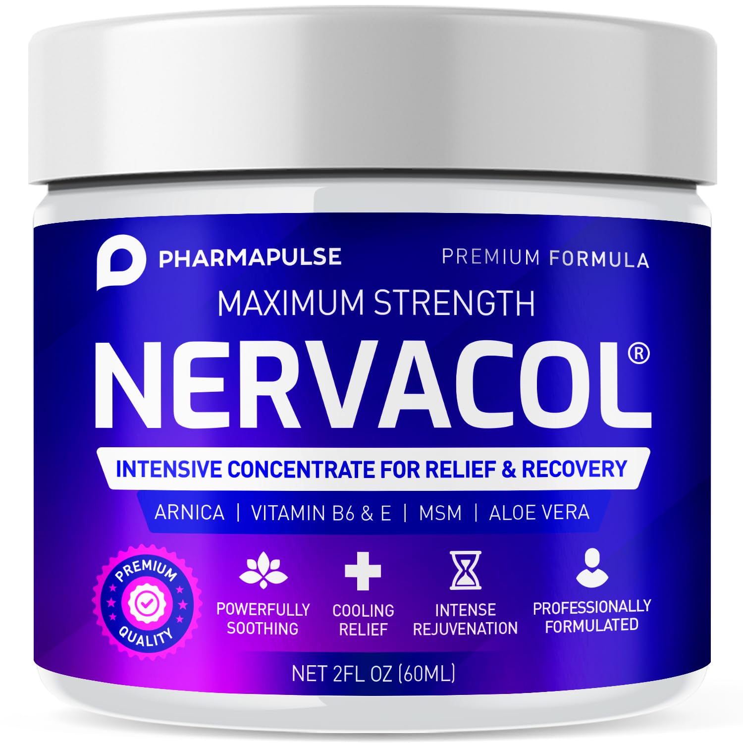 Pharmapulse Neuropathy Cream – Maximum Strength for Feet, Hands, Legs, Toes, Lower Back - Alpha Lipoic Acid, Arnica, Vitamin B6, Aloe Vera, MSM - Effective Soothing PharmapulseBuy Supplements Australia