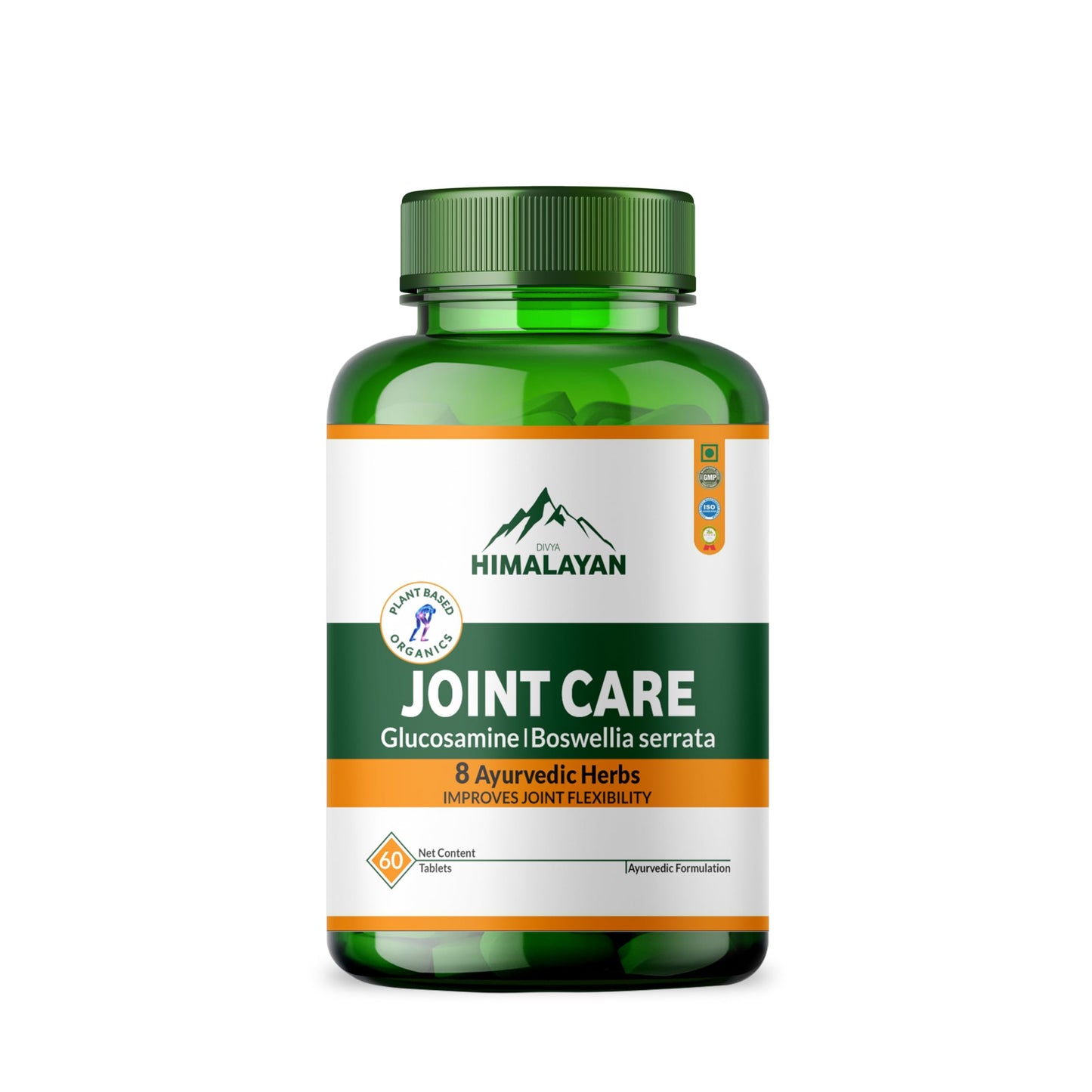 Divya Himalayan Plant-Based Joint Care Supplement, 60 Tablets, Improves Joint Flexibility, Strengthen Muscles | Supports Mobility for Men Women Old Age - 60 Joint Support Tablet Divya HimalayanBuy Supplements Australia