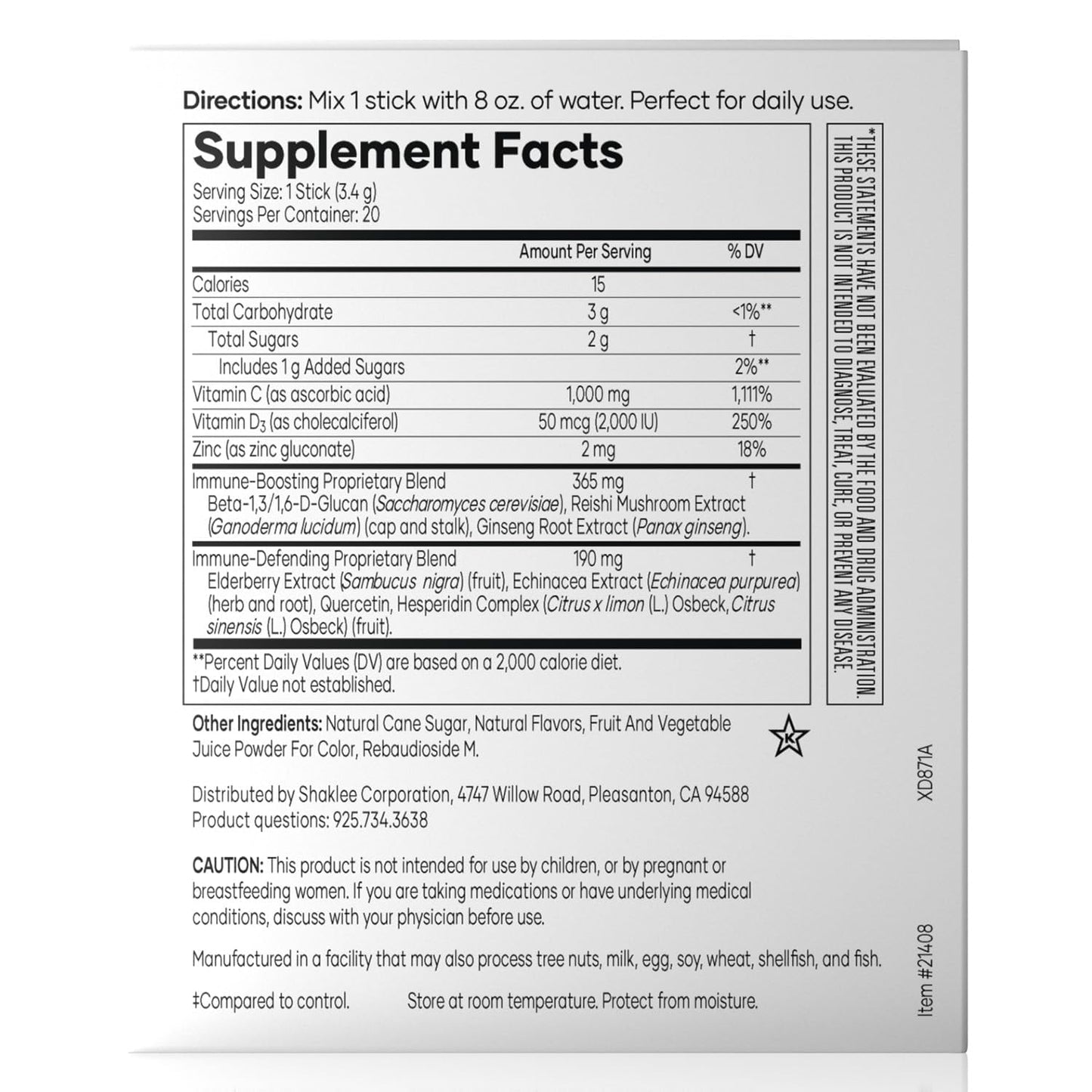 Shaklee - Triple Defense Boost - 20 Servings ShakleeBuy Supplements Australia