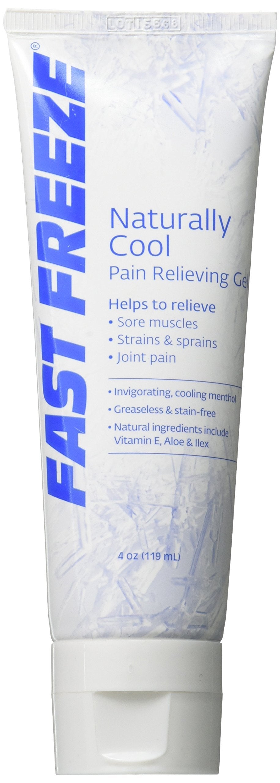 Fast Freeze All-Natural Cooling Pain Relief Therapy: Gel Tube, 4 fl oz Fast FreezeBuy Supplements Australia