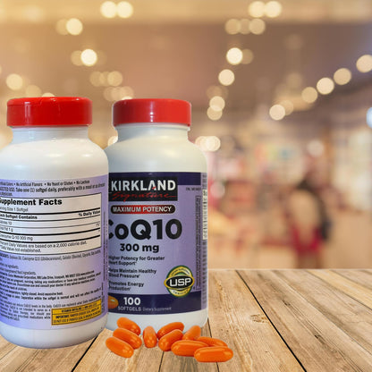 CARZIX CoQ10 300mg,100 Softgels-Helps Maintain Healthy Blood Pressure，Romotes CARZIXBuy Supplements Australia