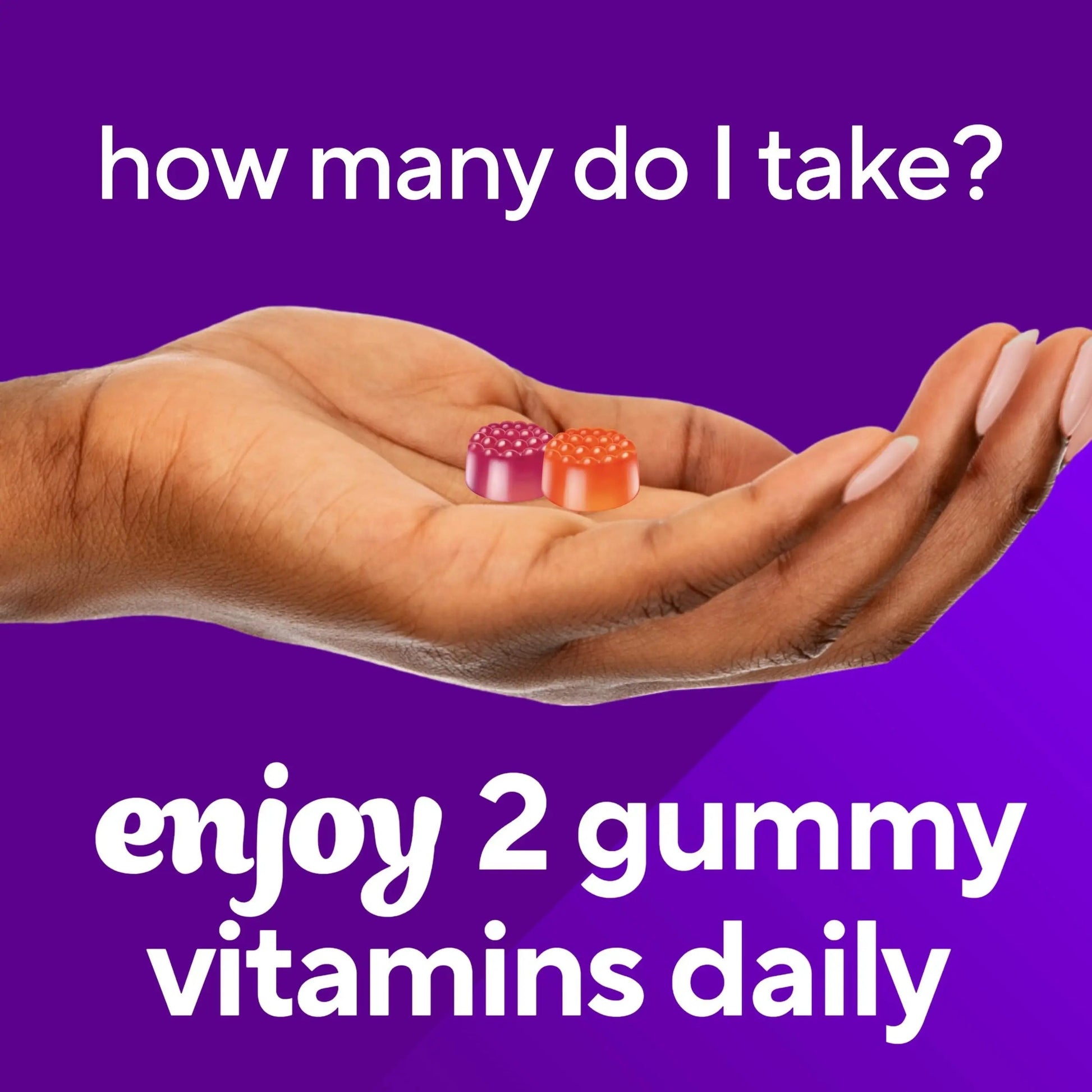 vitafusion Probiotic Gummy Supplements, Raspberry, Peach and Mango Flavors, Probiotic Nutritional Supplements With 5 Billion CFUs Vitafusion