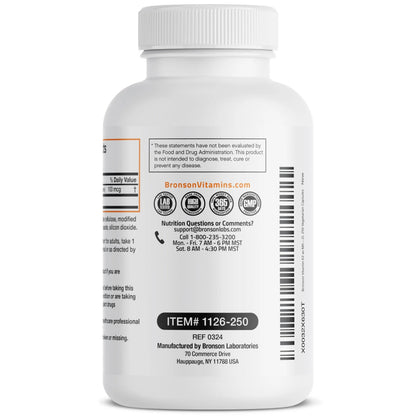 Bronson Vitamin K2 as MK-7 Menaquinone 100 mcg Non-GMO, 250 Capsules BronsonBuy Supplements Australia