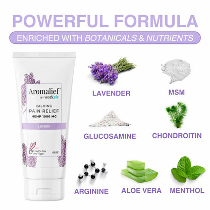 Aromalief Lavender Relief Therapy Cream 2PK AromaliefBuy Supplements Australia