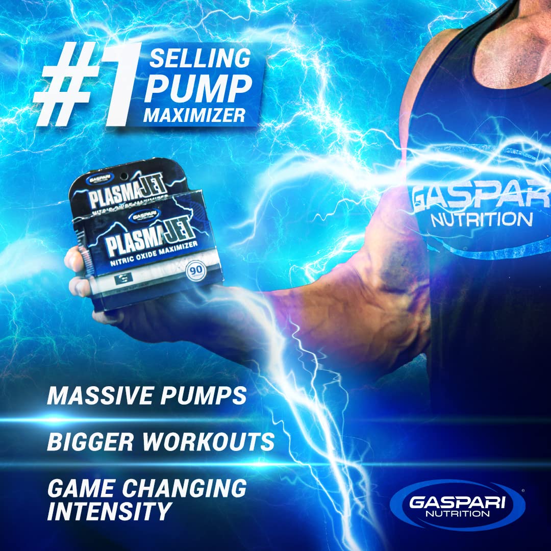 Gaspari Nutrition PlasmaJet, Legendary N.O. Nitric Oxide Maximizer, Increased Lean Mass Gaspari NutritionBuy Supplements Australia